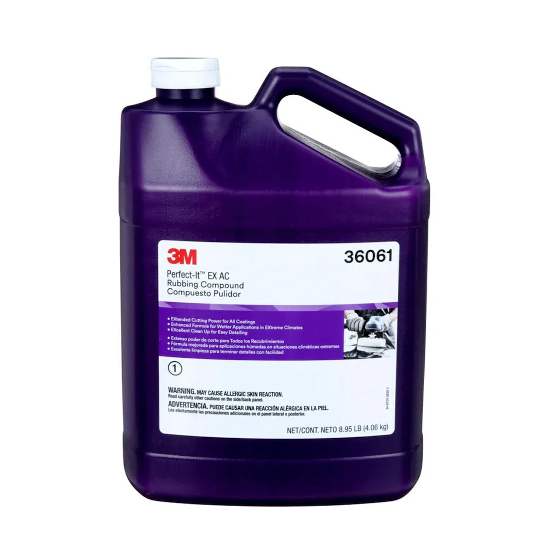 36061 – 3M Rubbing Compound, Used To Remove P1200 Or Finer Sand Scratches And Surface Defects Before Polishing Even O...